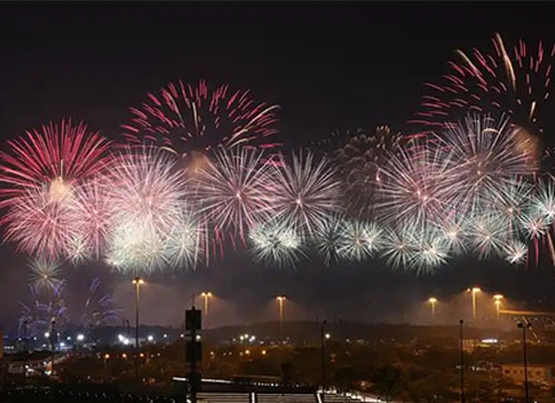 都匀市焰火晚会